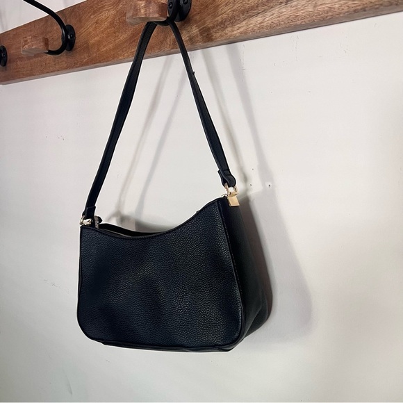 Previously owned Nanette Lepore Handbag in Black with Gold Hardware - Picture 2 of 13